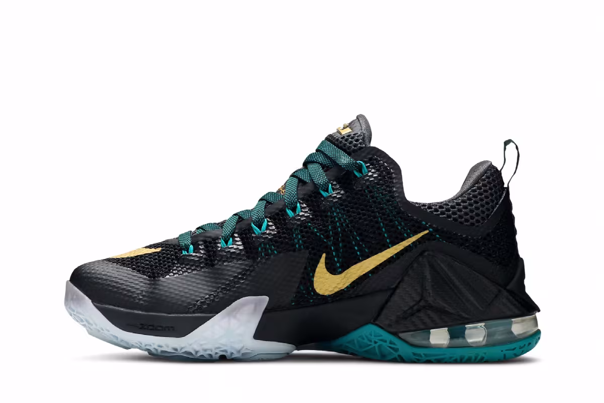 Nike LeBron 12 Low Carbon Fiber, view 4
