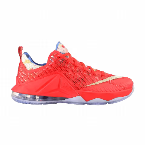 Nike Lebron 12 Low 'Train Wreck' Sample