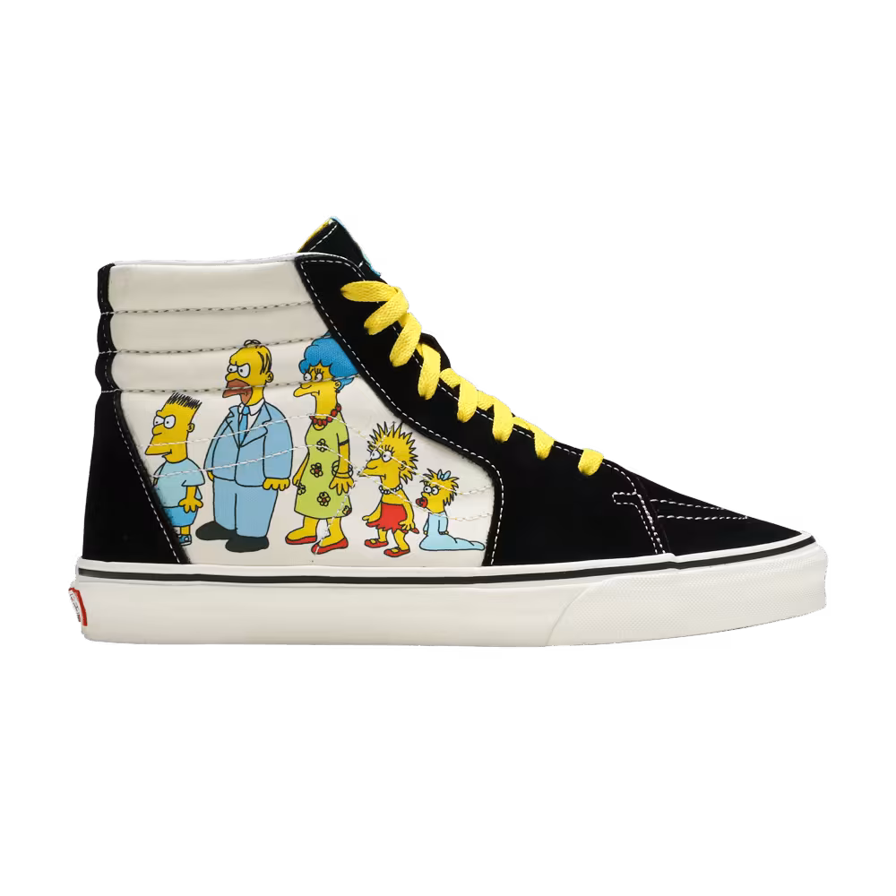 The Simpsons x Vans Sk8-Hi Simpsons Family 1987-2020