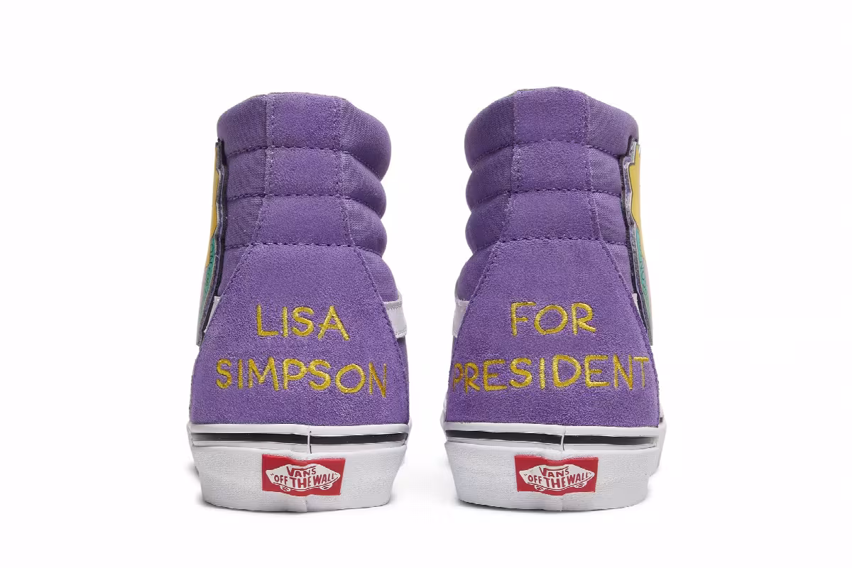 The Simpsons x Vans Sk8-Hi Lisa 4 Prez, view 7