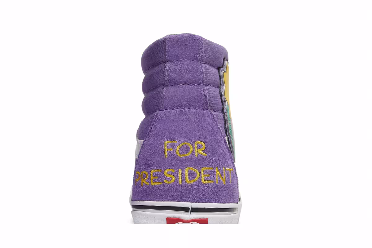 The Simpsons x Vans Sk8-Hi Lisa 4 Prez, view 8