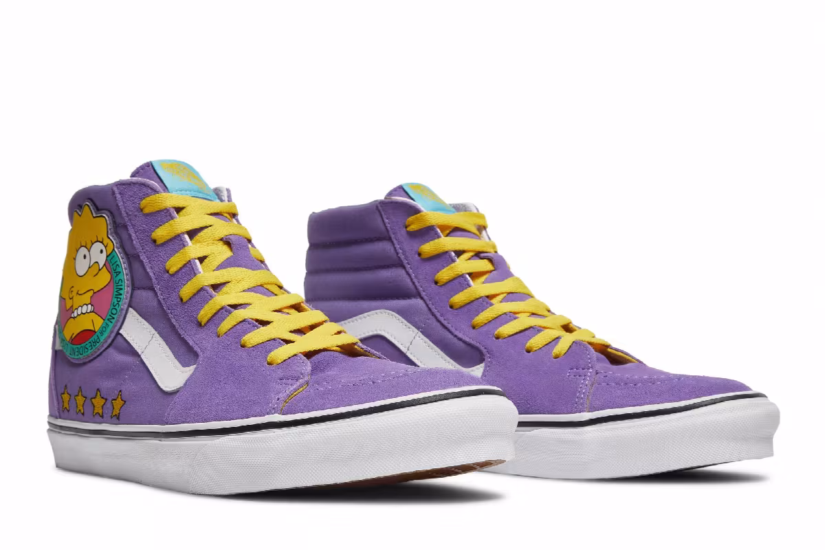 The Simpsons x Vans Sk8-Hi Lisa 4 Prez, view 9