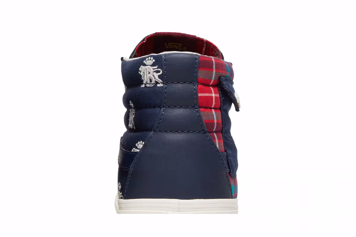 Vans Baracuta x Sk8-Hi Pocket Vault LX Tartan Plaid, view 8