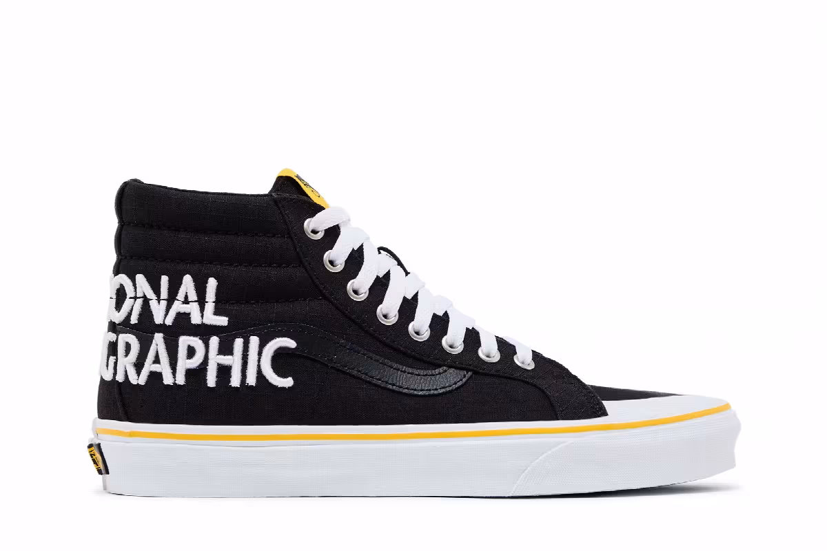 National Geographic x Vans Sk8-Hi Reissue 138 Logo, view 2