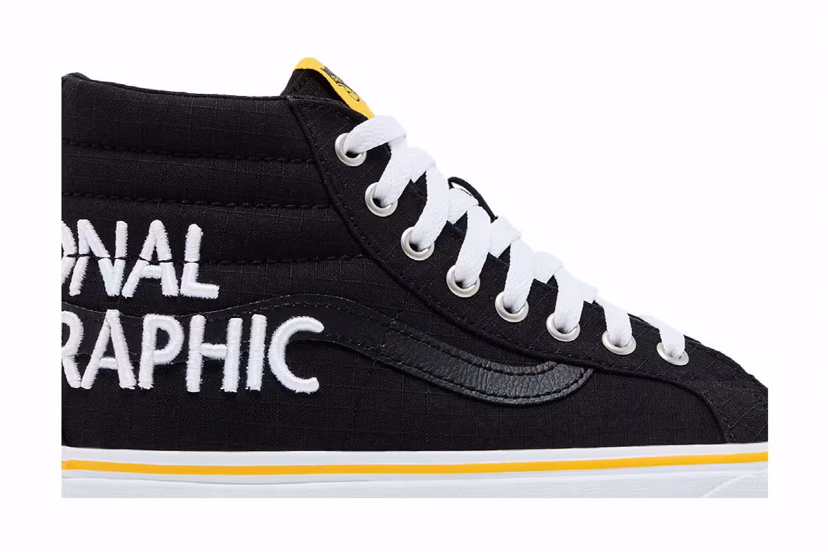 National Geographic x Vans Sk8-Hi Reissue 138 Logo, view 3