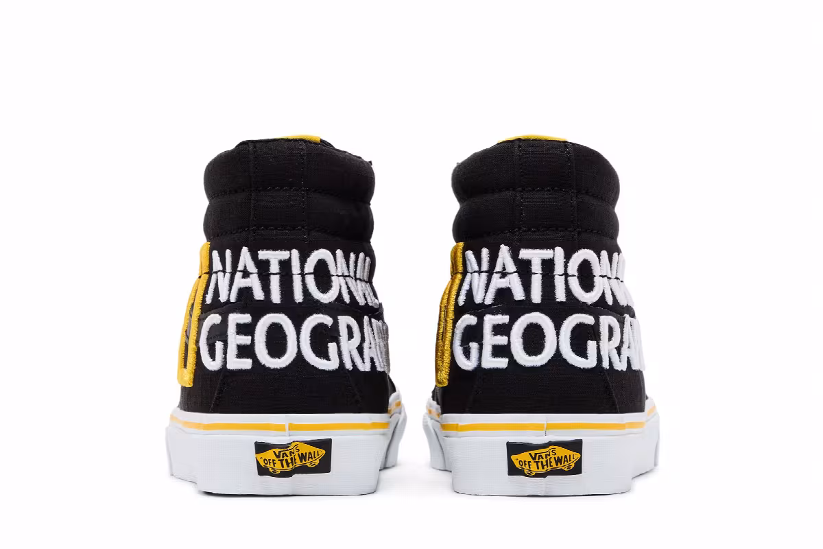 National Geographic x Vans Sk8-Hi Reissue 138 Logo, view 7