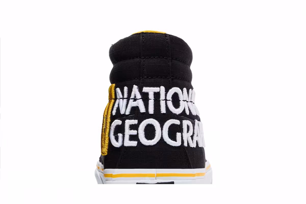 National Geographic x Vans Sk8-Hi Reissue 138 Logo, view 8