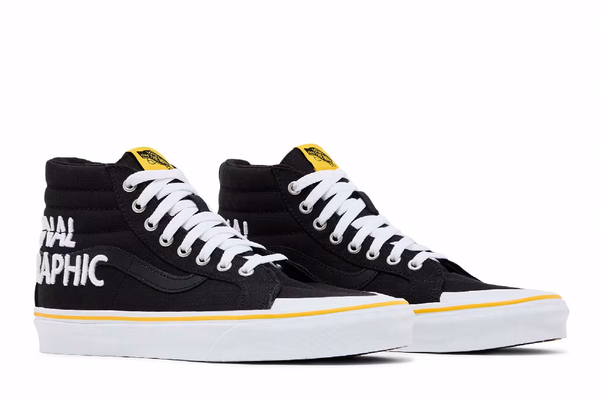 National Geographic x Vans Sk8-Hi Reissue 138 Logo, view 9