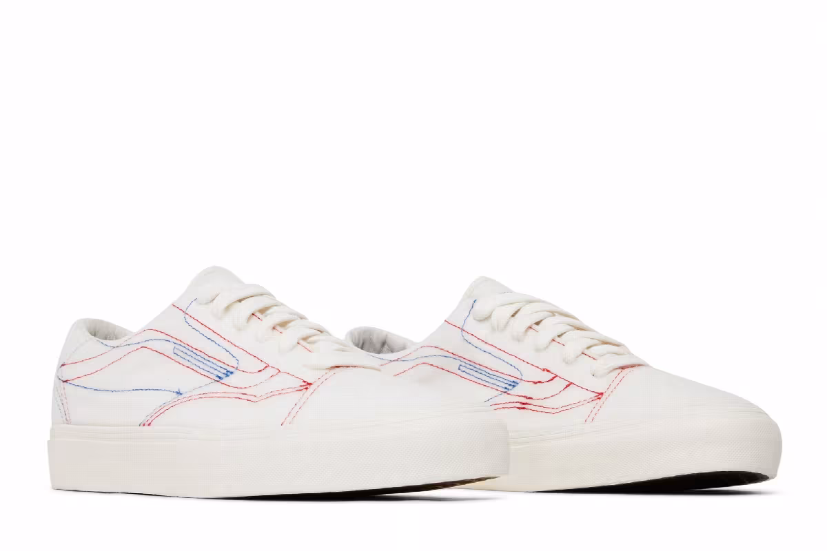 Taka Hayashi x Vans Sk8-Low LX DIY - Marshmallow, view 9