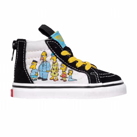 The Simpsons x Vans Sk8-Hi Zip Kids 'Simpsons Family 1987-2020'