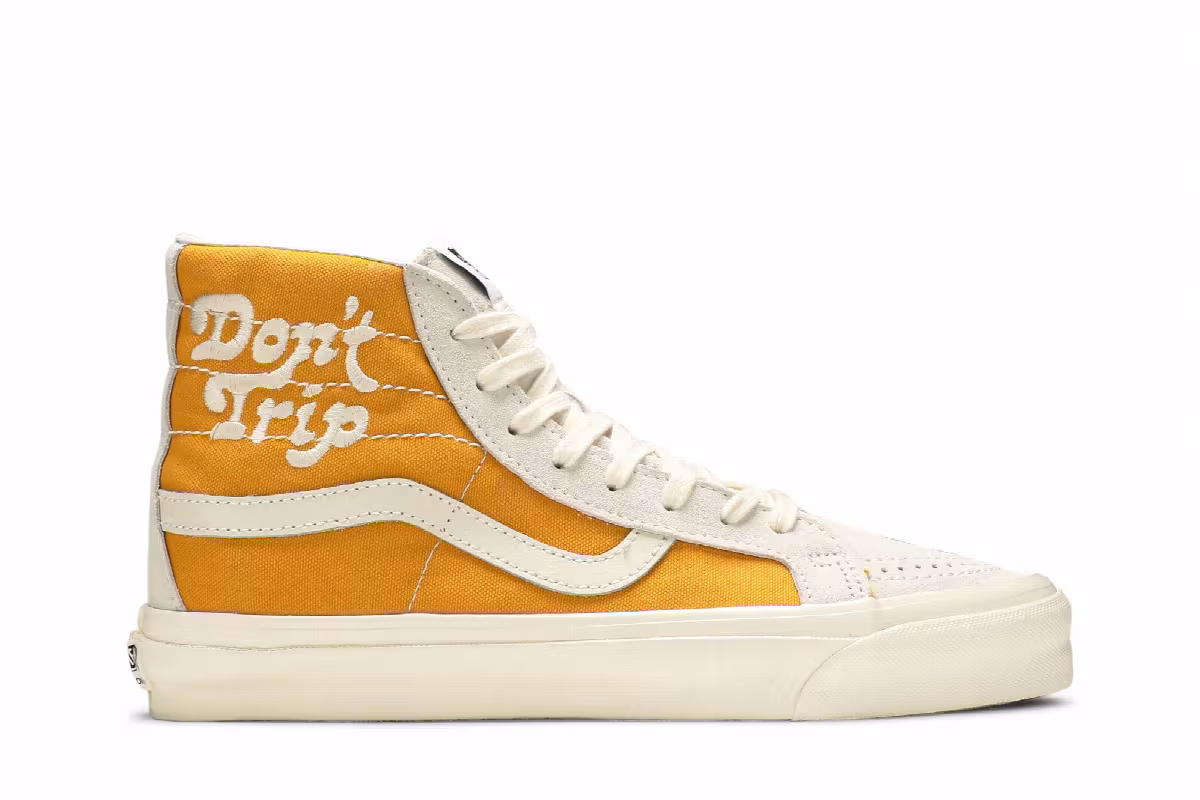 Free & Easy x Vans OG Sk8-Hi LX Don't Trip - Mango Mojito, view 2