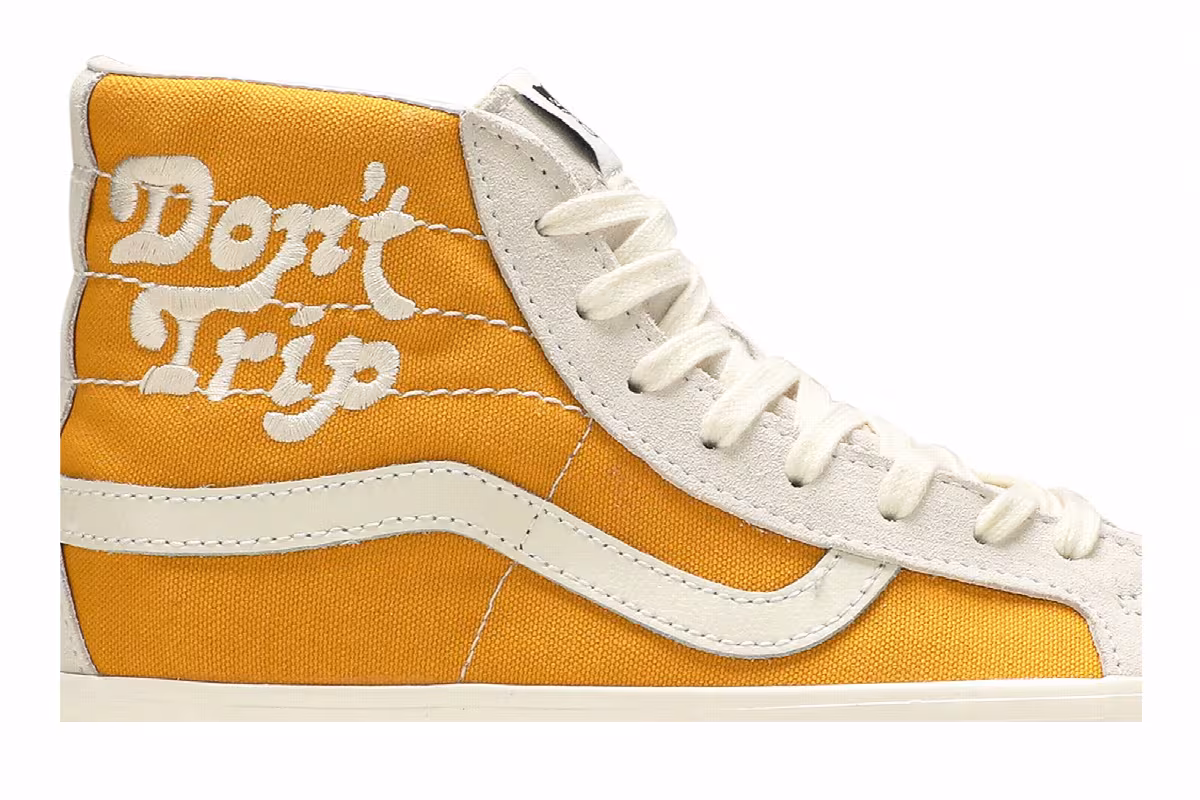 Free & Easy x Vans OG Sk8-Hi LX Don't Trip - Mango Mojito, view 3