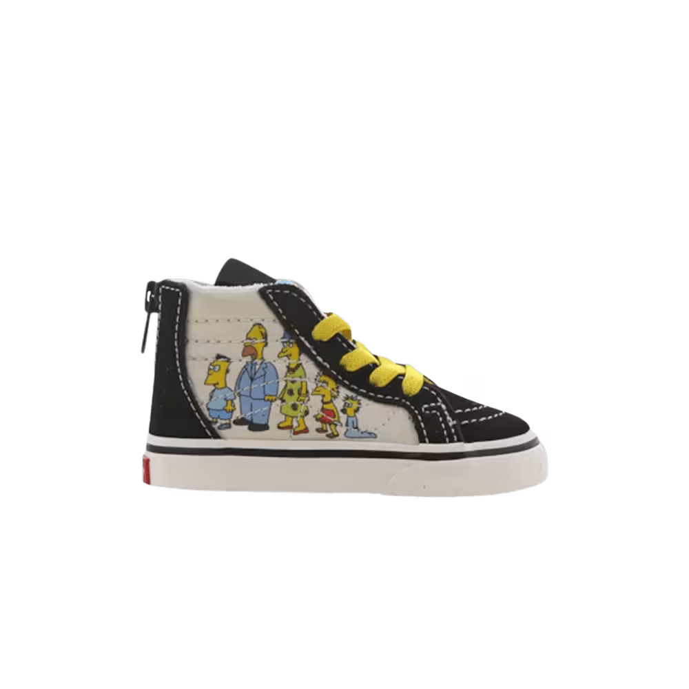 The Simpsons x Vans Sk8-Hi Zip TD Simpsons Family 1987-2020