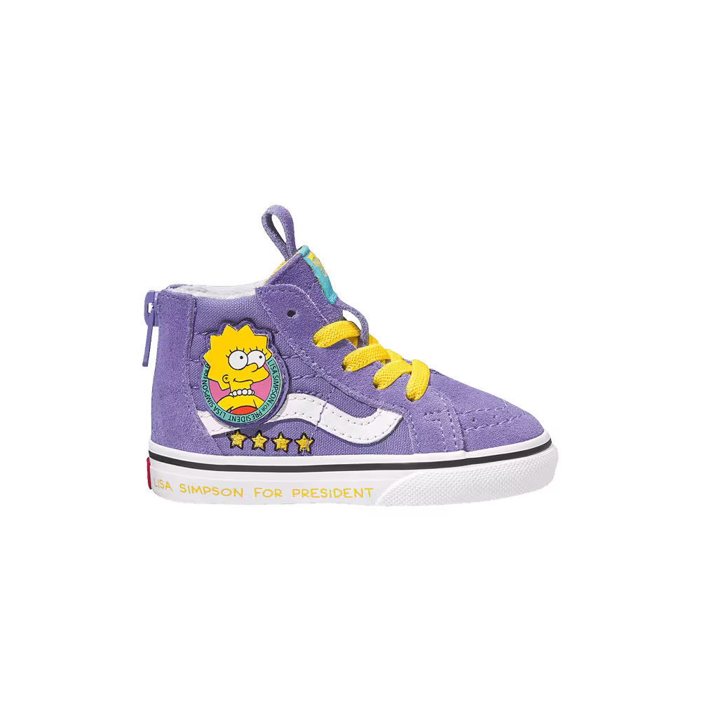 The Simpsons x Vans Sk8-Hi Zip TD Lisa 4 Prez