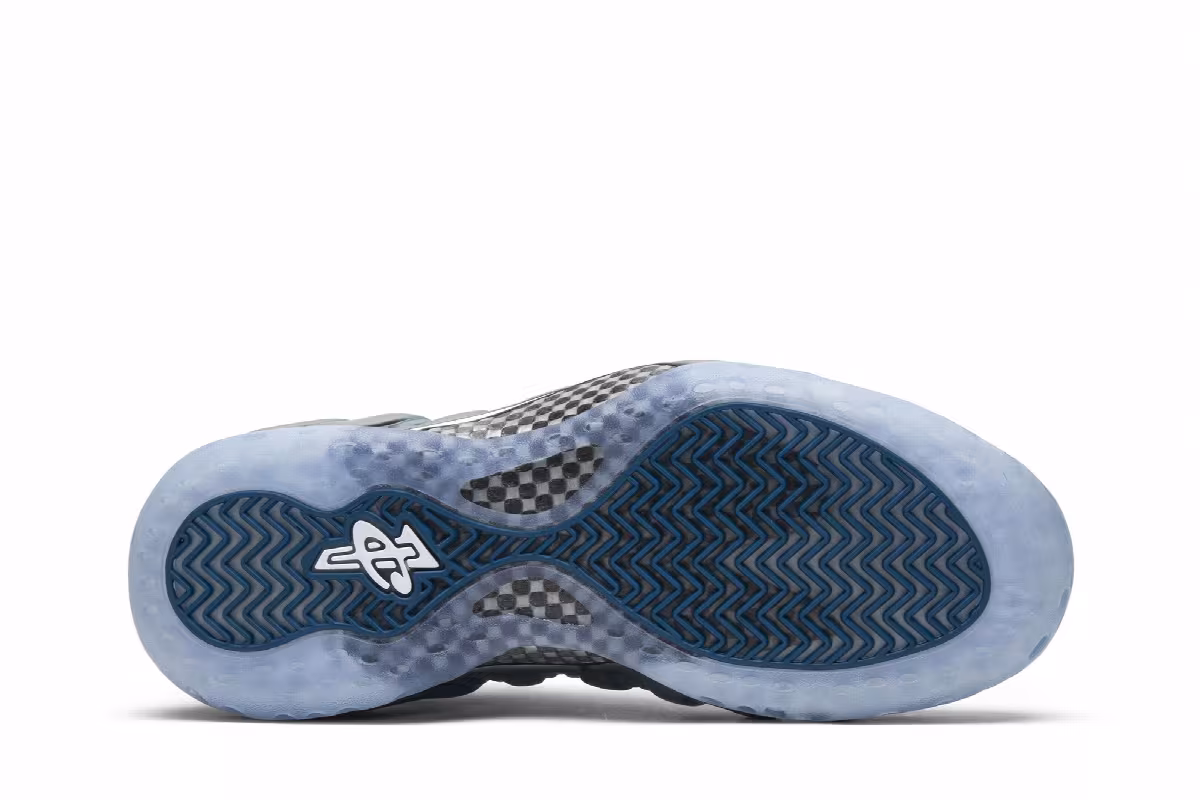 Nike Air Foamposite One PRM Blue Mirror, view 5