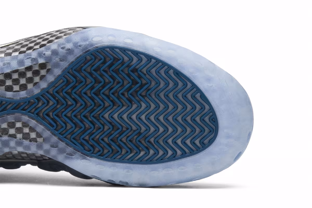 Nike Air Foamposite One PRM Blue Mirror, view 6