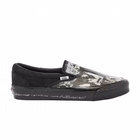 Vans Raised By Wolves x OG Classic Slip-On LX 'Black Wall'