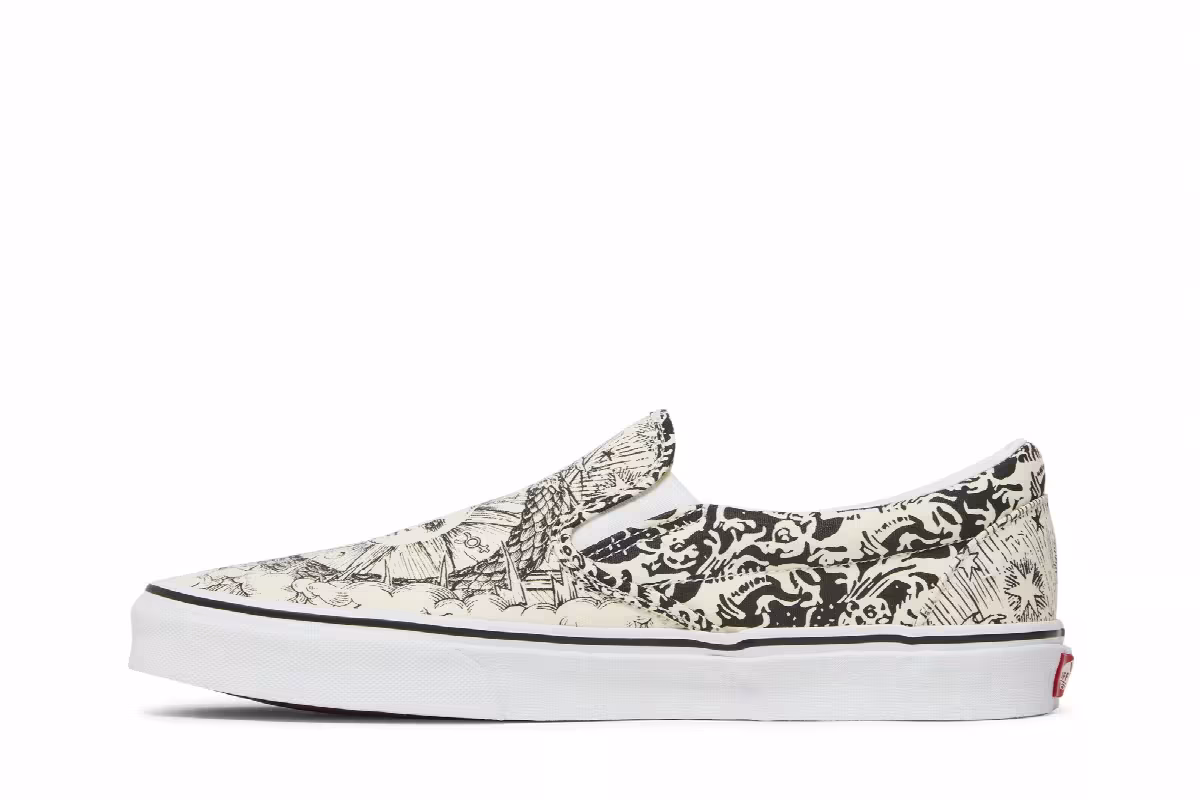Vans Classic Slip-On Ouroboros, view 4
