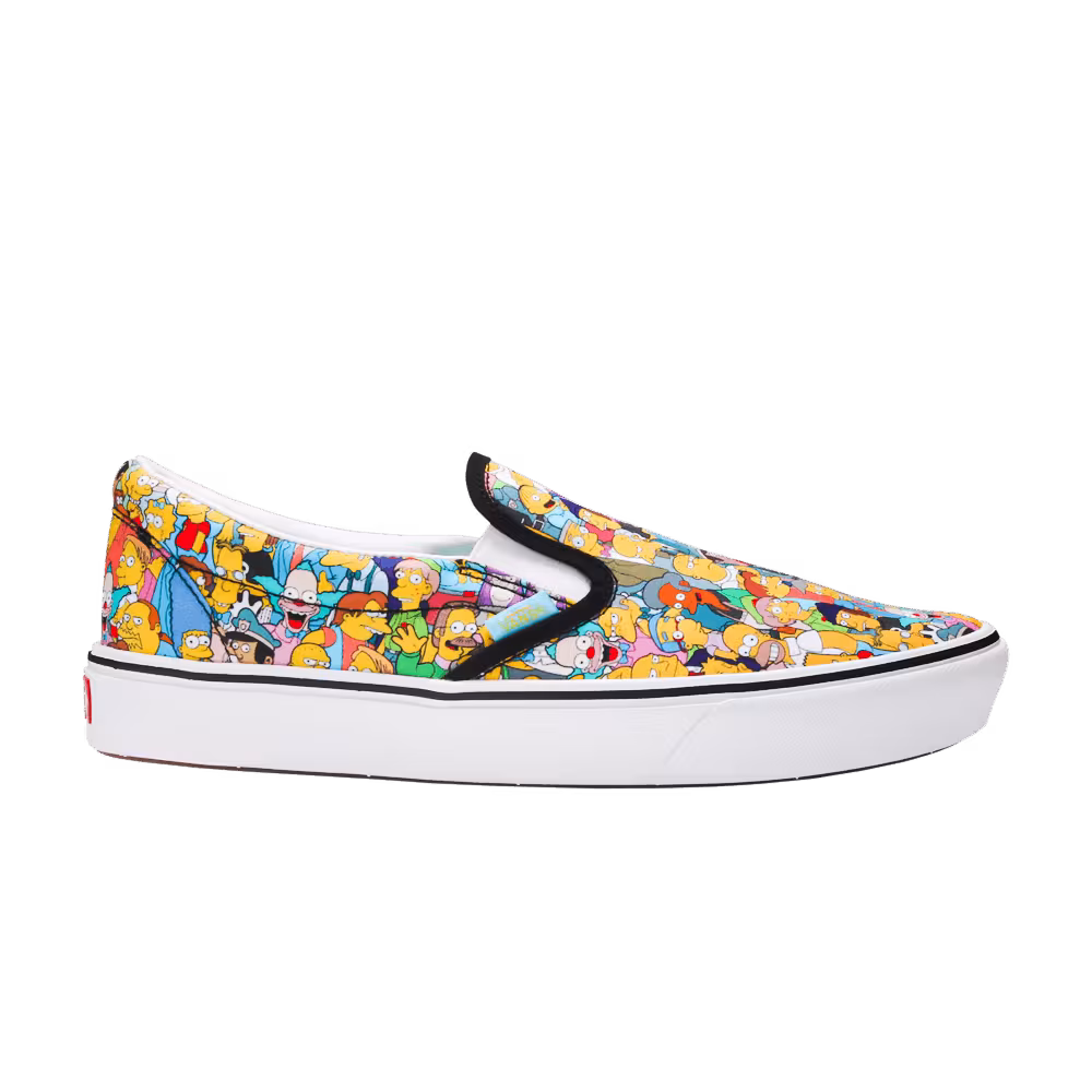 The Simpsons x Vans ComfyCush Slip-On Springfield
