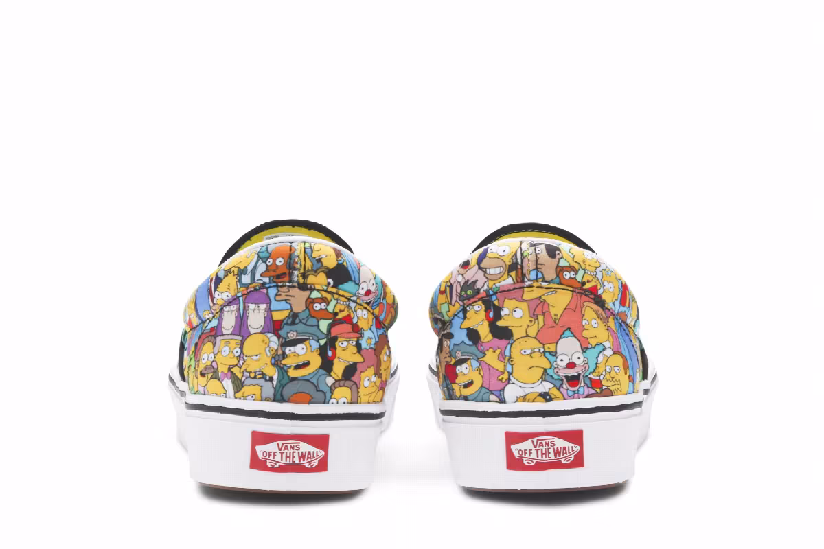 The Simpsons x Vans ComfyCush Slip-On Springfield, view 7