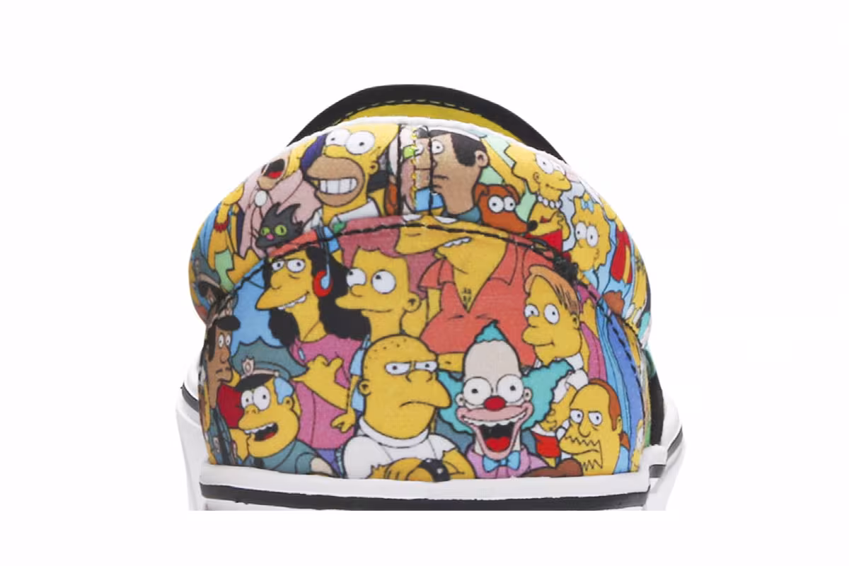 The Simpsons x Vans ComfyCush Slip-On Springfield, view 8