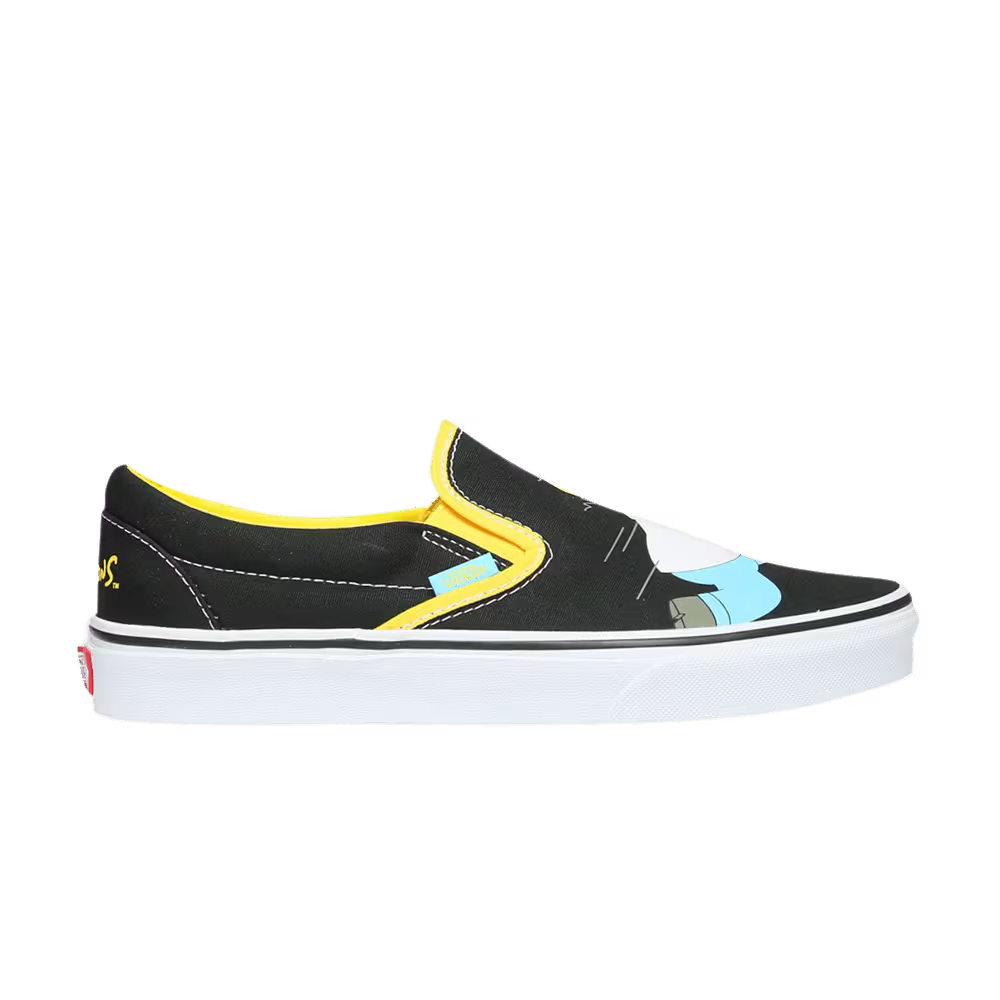 Vans The Simpsons x Classic Slip-On Homer And Bart