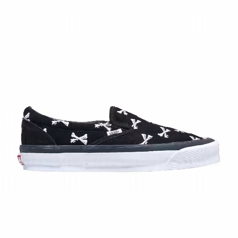 Vans WTAPS x OG Classic Slip-On LX 'Bones - Black'