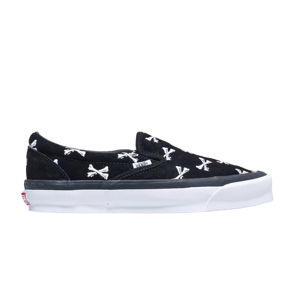 Vans WTAPS x OG Classic Slip-On LX Bones - Black