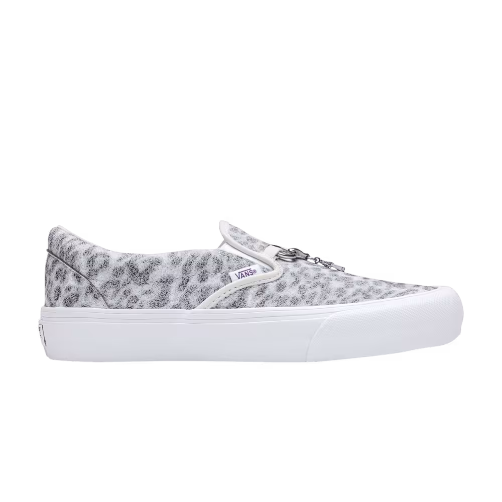 Vans Needles x Vault Classic Slip-On V Animal Print - White