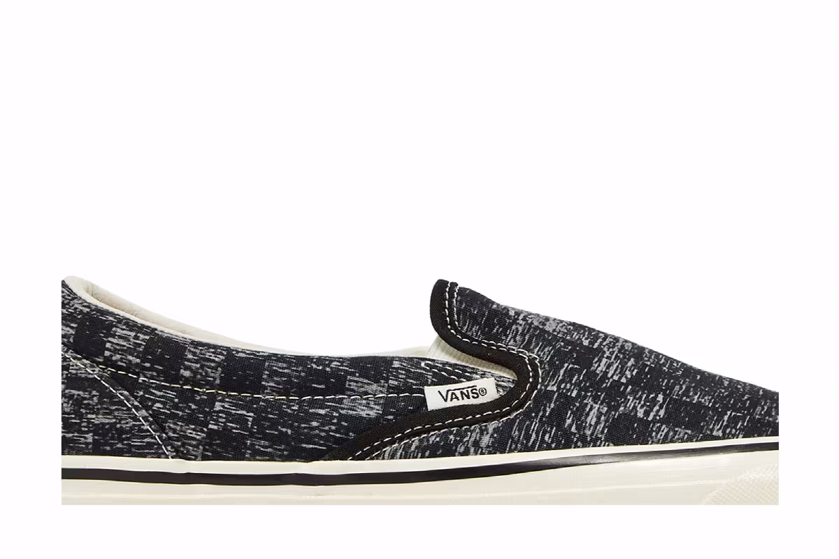 Raised By Wolves x Vans OG Classic Slip-On LX TV Static, view 3