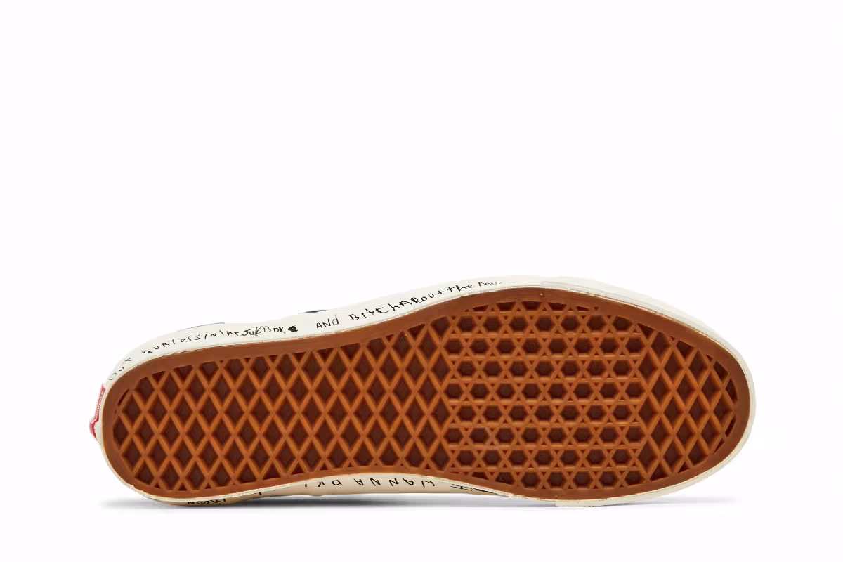 Raised By Wolves x Vans OG Classic Slip-On LX TV Static, view 5