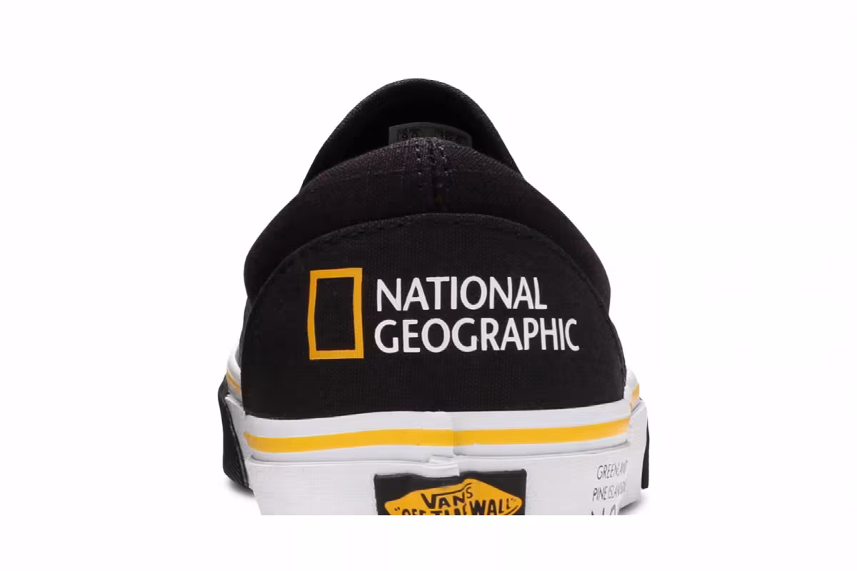 National Geographic x Vans Classic Slip-On Then Now Glacier, view 8