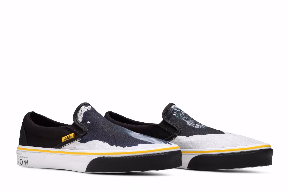 National Geographic x Vans Classic Slip-On Then Now Glacier, view 9