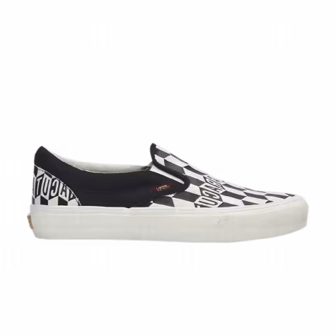 Vans Baracuta x Classic Slip-On 5 'Black Checkerboard'