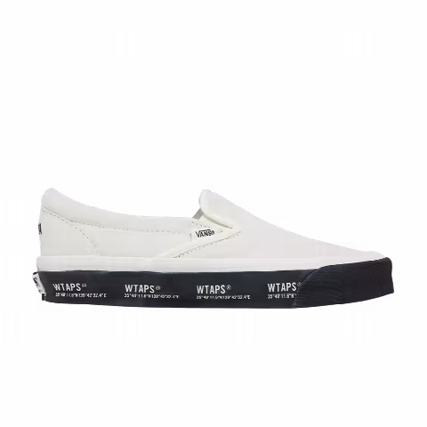 Vans WTAPS x Classic Slip-On LX 'White Black'