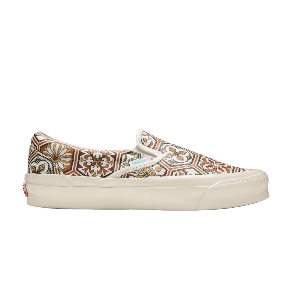 KITH x Vans Classic Slip-On Brown Moroccan Pattern