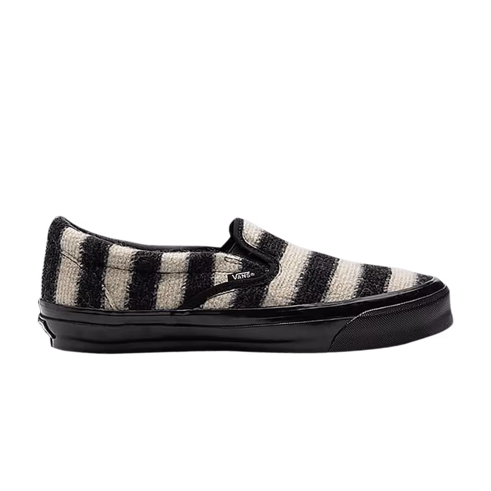 Vans Concepts x OG Classic Slip-On LX Mohair - Black