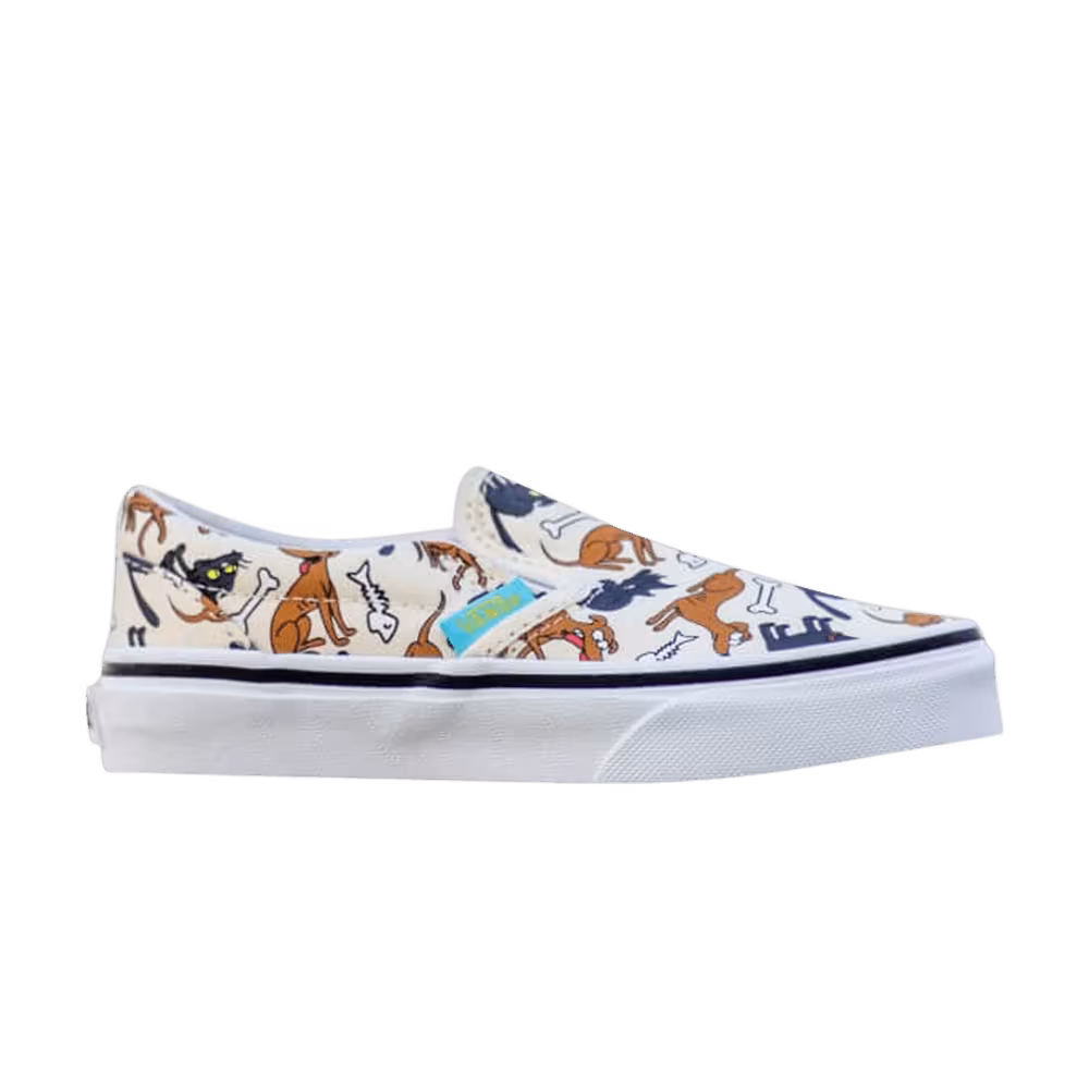 Vans The Simpsons x Classic Slip-On Kids Family Pets