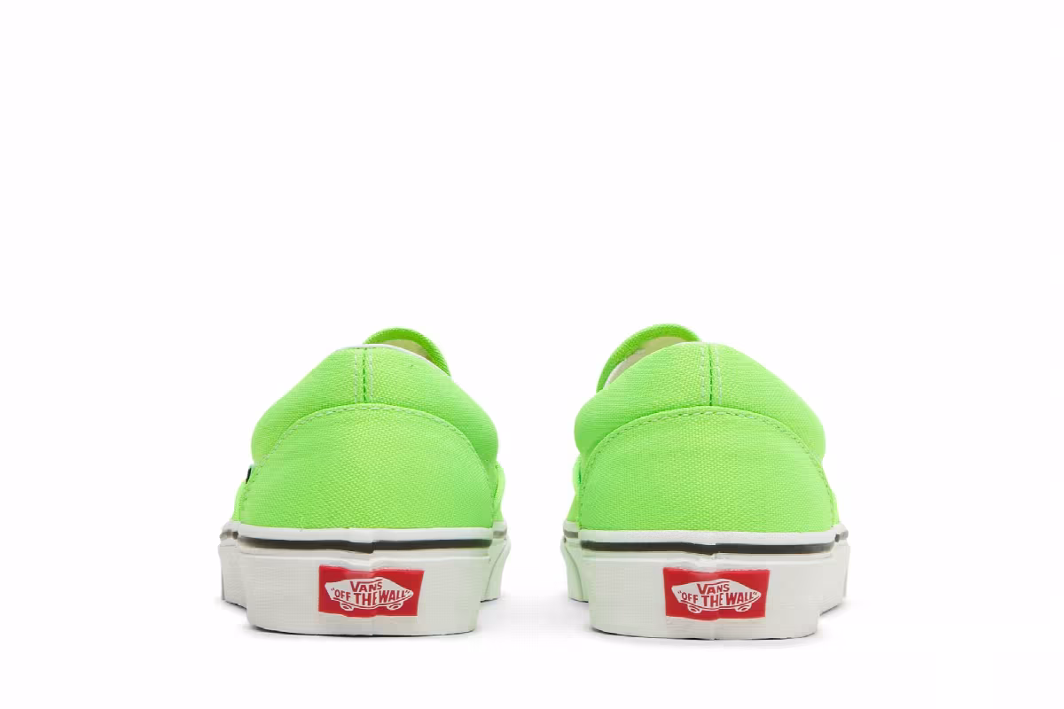 Vans Classic Slip-On Neon - Green Gecko, view 7