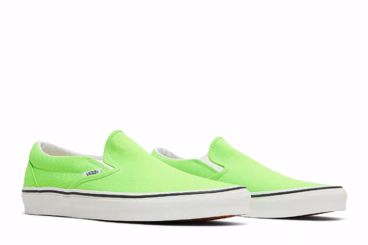 Vans Classic Slip-On Neon - Green Gecko, view 9