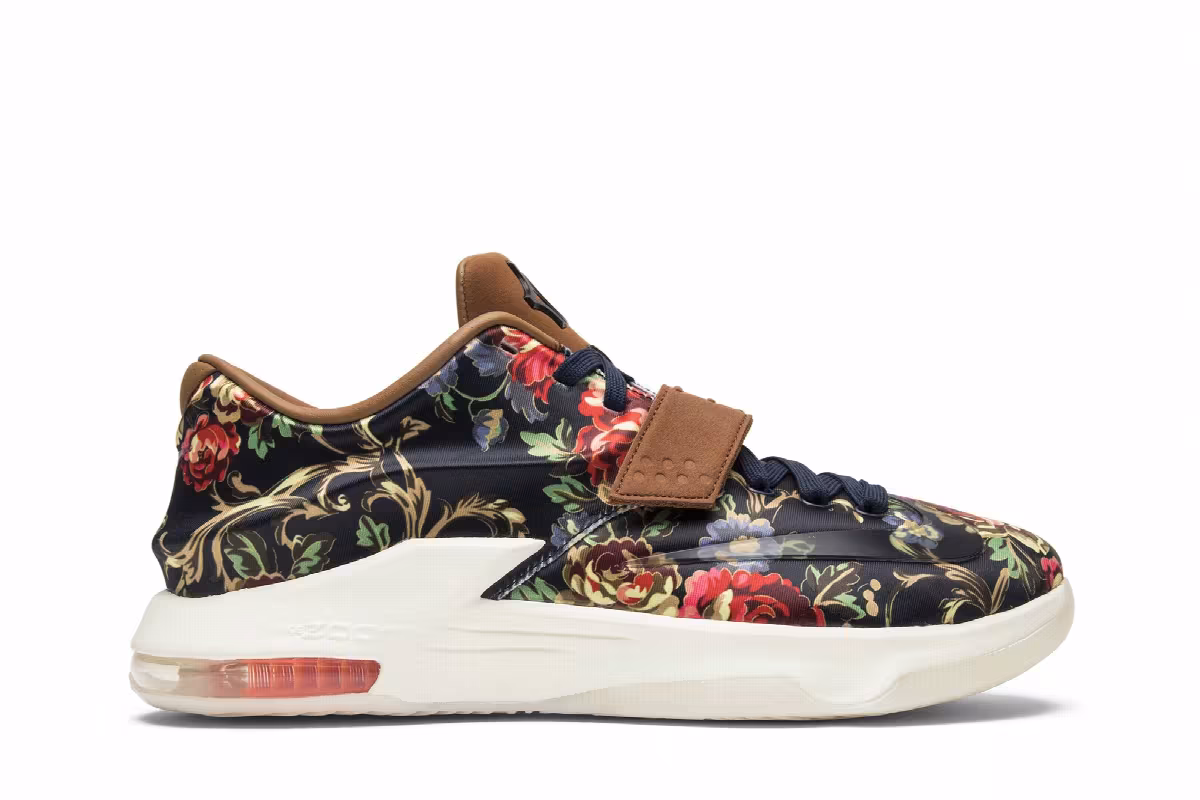 Nike KD 7 EXT QS Floral, view 2