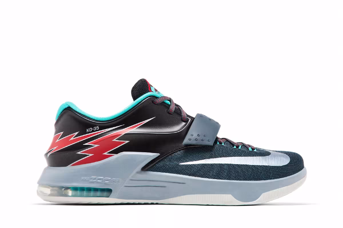 Nike KD 7 Thunder Bolt, view 2