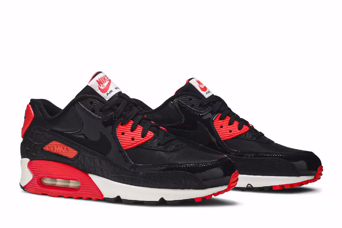 Nike Air Max 90 Infrared Croc, view 9