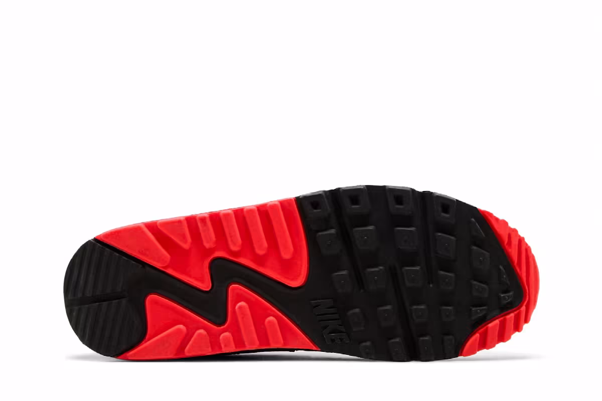 Nike Air Max 90 Premium Mesh GS Infrared, view 5