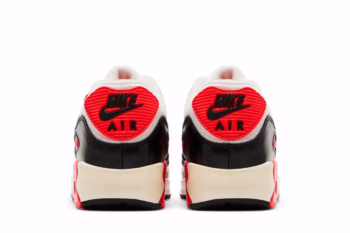 Nike Air Max 90 Premium Mesh GS Infrared, view 7