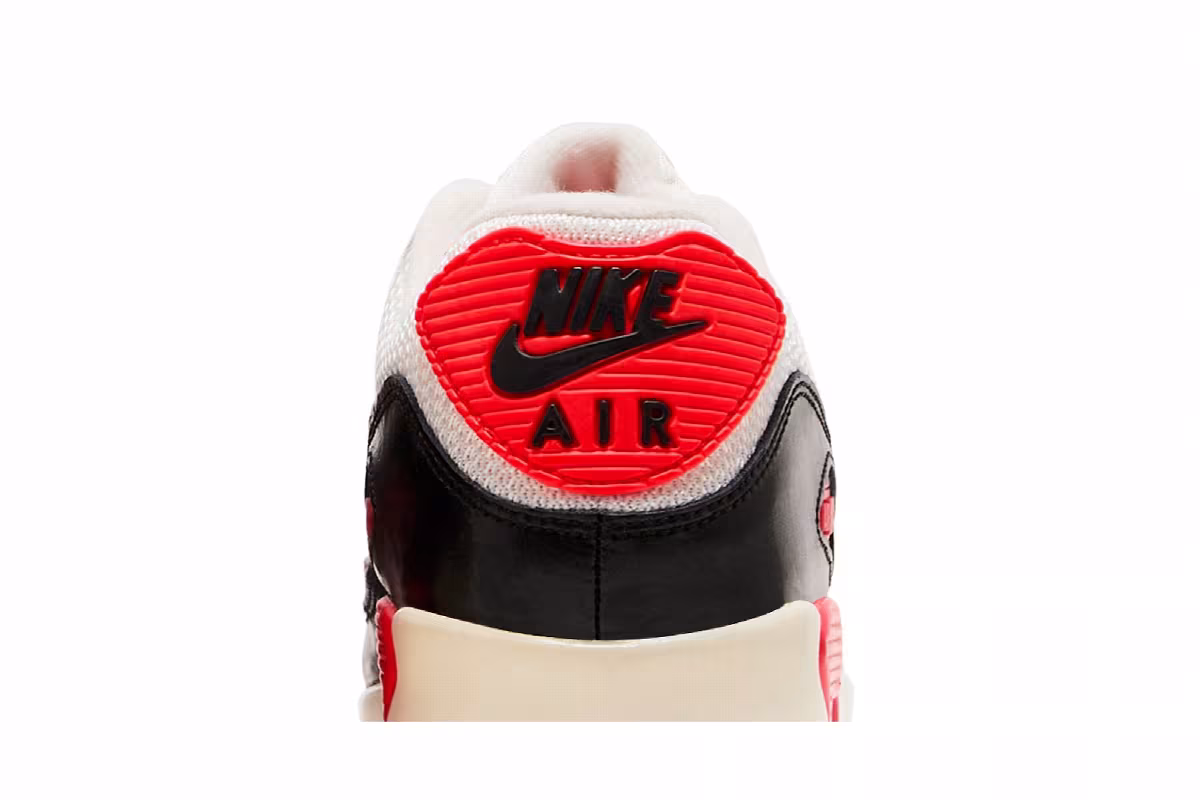 Nike Air Max 90 Premium Mesh GS Infrared, view 8