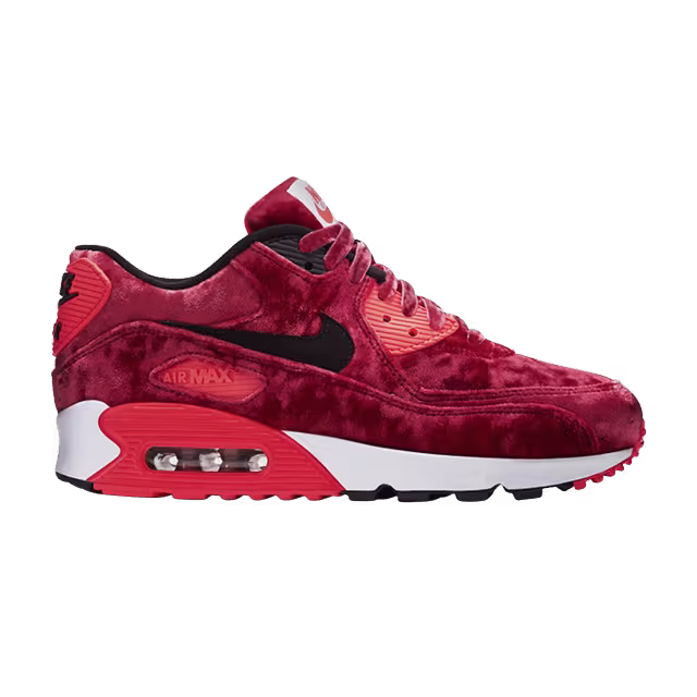 Nike Women's Air Max 90 Anniversary Infrared Velvet