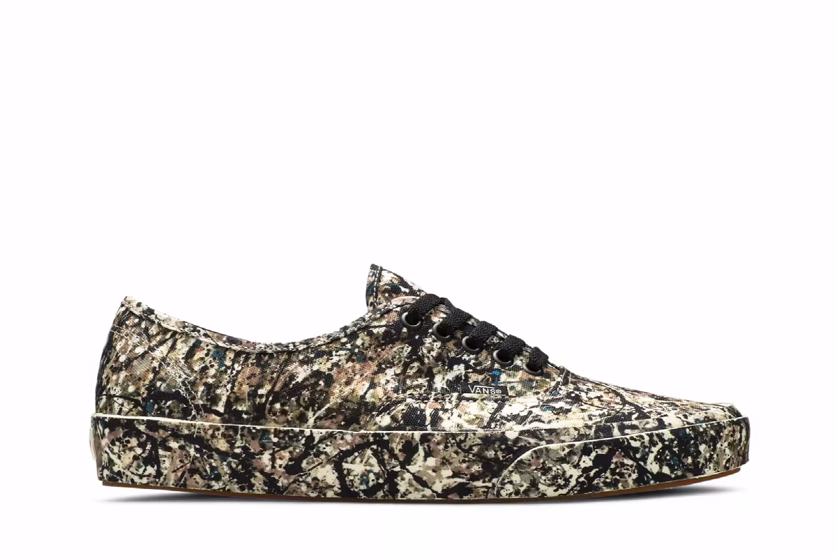 MoMA x Vans Authentic Jackson Pollock’s One: Number 31, 1950, view 2