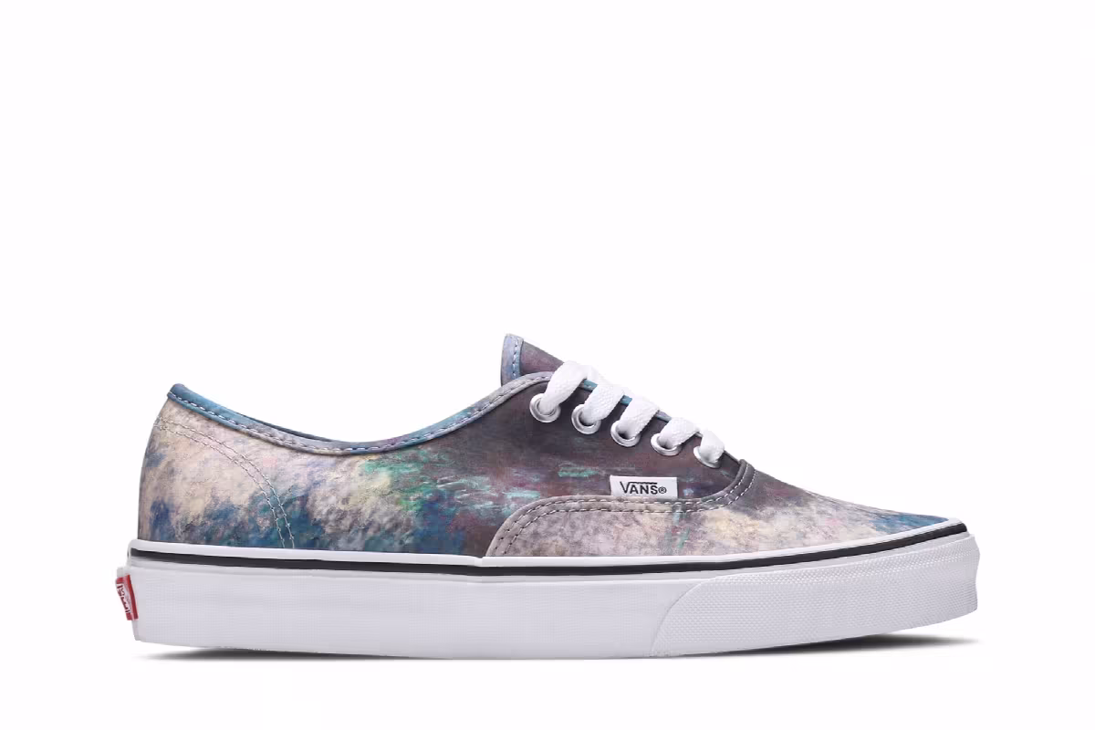 MoMA x Vans Authentic Claude Monet’s Water Lilies, view 2