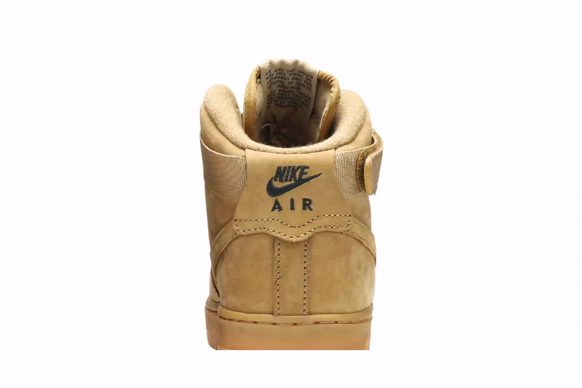 Nike Air Force 1 High LV8 GS Flax, view 8